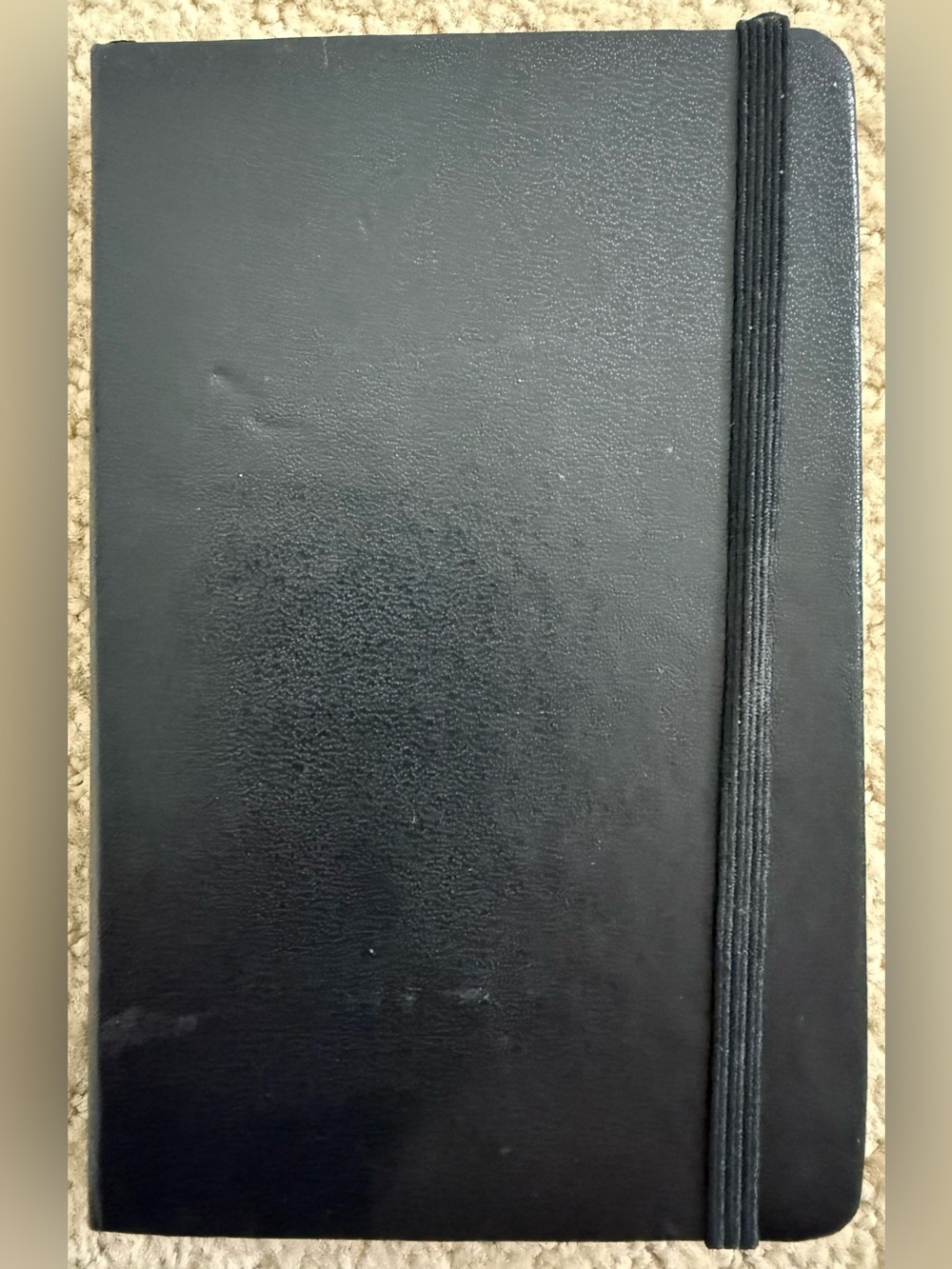 Moleskine Paris Travel Hardcover Black Notebook with Elastic Closure